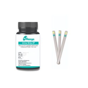 Dr. Manya Urine Test Strips for Glucose & Protein – 100 Strips for Accurate and Easy Home Monitoring