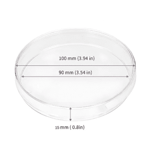 ETO Sterile Petri Dish Pack of 10pcs – High-Quality, Individually Wrapped, Ideal for Microbiology & Laboratory Use