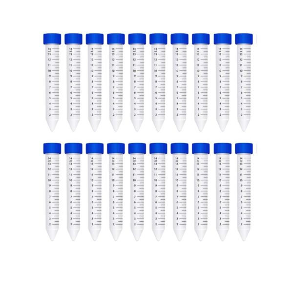 Mittal Meditech 15ml Conical Centrifuge Tubes – Pack of 25, Non-Sterile - Image 2